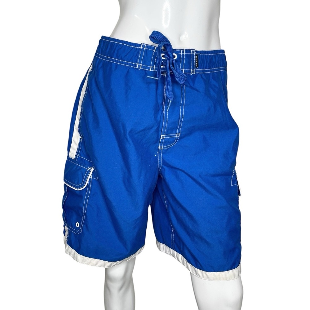 🤑 5/$25 Men’s Blue and White Swimsuit Shorts